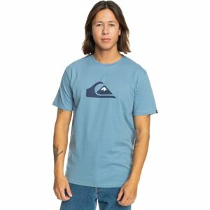 Quiksilver COMP LOGO Pánské triko, modrá, veľkosť L