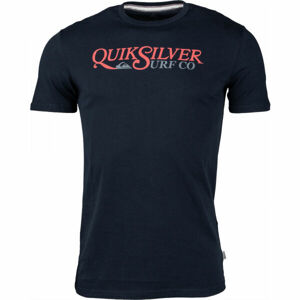 Quiksilver DENIAL TWIST SS Pánské triko, tmavě modrá, velikost S