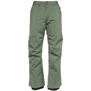 Quiksilver ESTATE PT Pánské lyžařské kalhoty Quiksilver, zelená, velikost XL