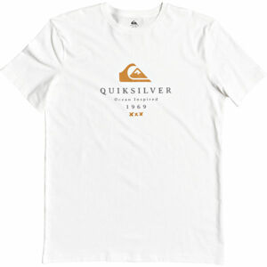Quiksilver FIRST FIRE SS Pánské triko, bílá, velikost S
