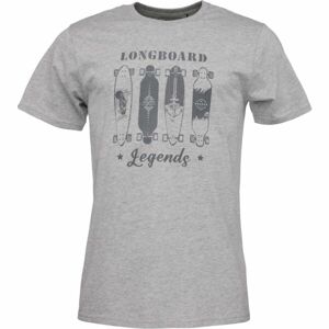 Reaper LONGBOARD Pánské triko, šedá, veľkosť S