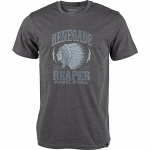 Reaper RENEGADE Pánské triko, tmavě šedá, velikost M