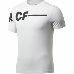Reebok RC ACTIVCHILL TEE Pánské sportovní triko, bílá, velikost