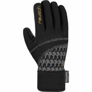 Reusch RE:KNIT VICTORIA R-TEX® XT Dámské lyžařské rukavice, černá, velikost 6.5