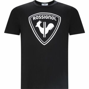 Rossignol LOGO ROSSI Tričko, černá, veľkosť XL