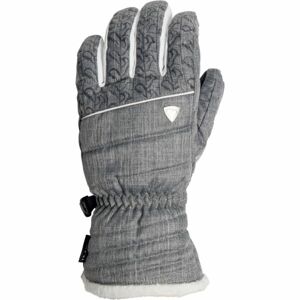 Rossignol W TEMPTATION IMPR G Dámské lyžařské rukavice, šedá, velikost L