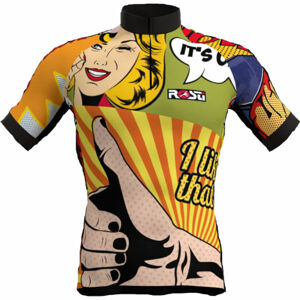 Rosti POP ART Pánský cyklistický dres, mix, veľkosť XL