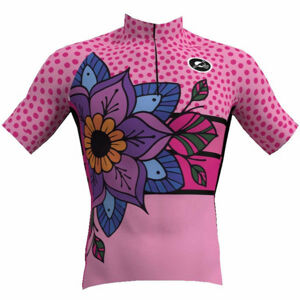 Rosti MANDALA W Dámský cyklistický dres, růžová, velikost S
