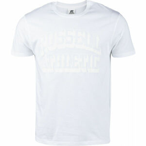 Russell Athletic S/S CREW NECK TEE SHIRT WHI  L - Pánské tričko