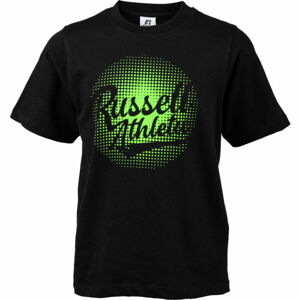 Russell Athletic T-SHIRT JR Dětské tričko, černá, velikost 128