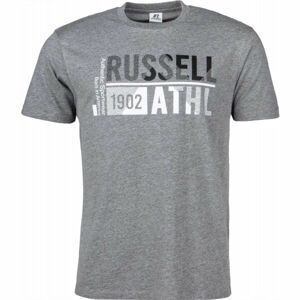 Russell Athletic S/S TEE Šedá M - Pánské tričko