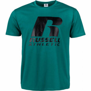 Russell Athletic S/S CREWNECK TEE SHIRT Pánské tričko, Červená,Černá, velikost