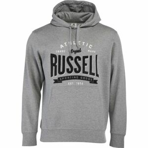 Russell Athletic SWEATSHIRT M Pánská mikina, černá, velikost XXXL