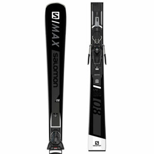 Salomon S/MAX 8+Z10 GW Sjezdové lyže, Černá,Bílá, velikost 165