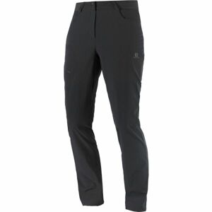 Salomon WAYFARER PANTS W Dámské outdoorové kalhoty, černá, veľkosť 38