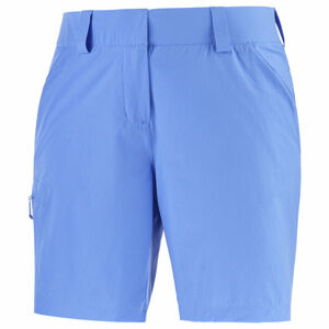 Salomon WAYFARER SHORTS W Dámské šortky, modrá, velikost XL