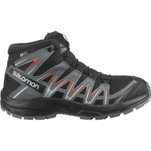 Salomon XA PRO 3D MID CSWP J Juniorská outdoorová obuv, černá, veľkosť 33