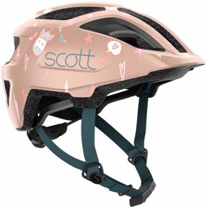 Scott SPUNTO KID Dětská helma na kolo, růžová, velikost