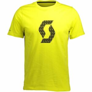 Scott ICON FT S/SL Pánské triko, žlutá, velikost XL