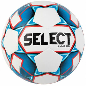 Select CLUB DB Fotbalový míč, bílá, veľkosť 5
