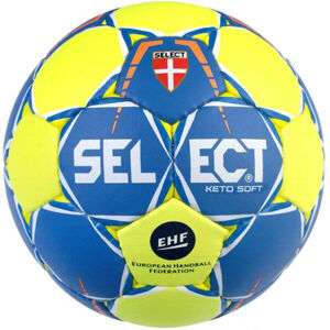 Select HB KETO SOFT Tréninkový házenkářský míč, modrá, veľkosť 2
