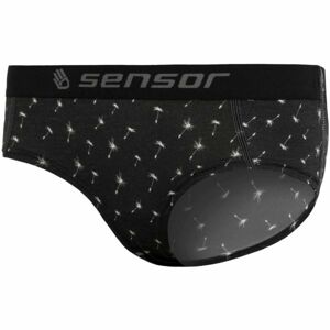 Sensor MERINO IMPRESS Dámské funkční kalhotky, černá, velikost L