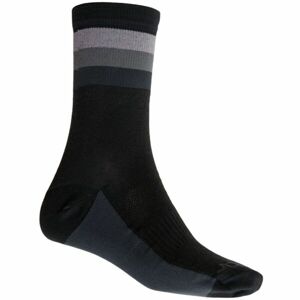 Sensor COOLMAX SUMMER STRIPE Ponožky, černá, velikost 35-38