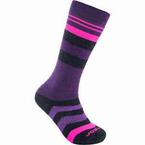 Sensor SLOPE MERINO Dětské ponožky, šedá, velikost 32-34