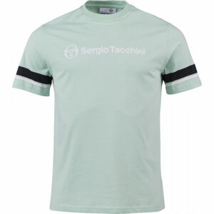 Sergio Tacchini ABELIA Pánské tričko, Světle zelená,Bílá,Černá, velikost