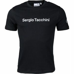 Sergio Tacchini ROBIN Pánské tričko, černá, velikost S