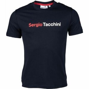 Sergio Tacchini ROBIN Tmavě modrá M - Pánské tričko