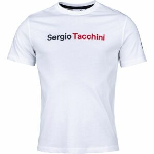 Sergio Tacchini ROBIN Pánské tričko, Bílá, velikost XXL