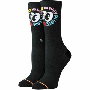 Stance CATS MEOW Dámské ponožky, Černá,Bílá, velikost M