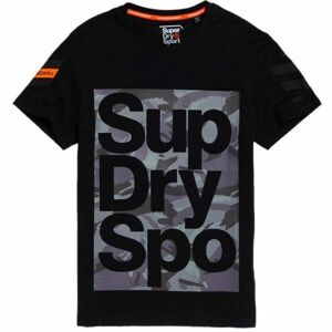 Superdry COMBAT BOXER TEE černá S - Pánské tričko