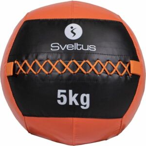 SVELTUS WALL BALL 5 KG Medicinbal, oranžová, velikost