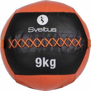 SVELTUS WALL BALL 9 KG Medicinbal, oranžová, veľkosť 9 KG