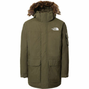 The North Face M RECYCLED MCMURDO Pánská zimní bunda, khaki, velikost XL