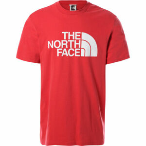 The North Face S/S HALF DOME TEE AVIATOR Pánské triko, červená, velikost S
