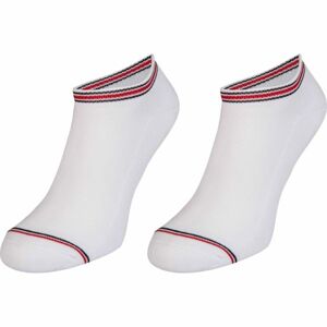 Tommy Hilfiger MEN ICONIC SPORTS SNEAKER 2P Pánské ponožky, bílá, velikost 39 - 42