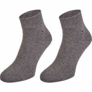 Tommy Hilfiger MEN QUARTER 2P Pánské ponožky, červená, velikost