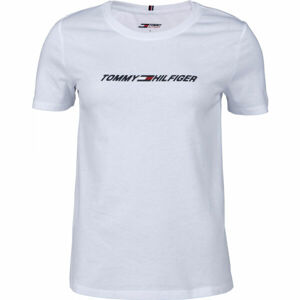 Tommy Hilfiger REGULAR C-NK GRAPHIC TEE SS  S - Dámské tričko
