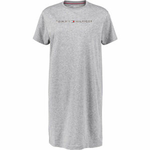 Tommy Hilfiger RN DRESS HALF SLEEVE Dámské prodloužené tričko, šedá, velikost S