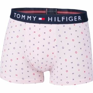 Tommy Hilfiger TRUNK PRINT Pánské boxerky, růžová, velikost S