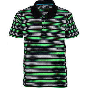Umbro PERRY Dětské polo tričko, Zelená,Bílá,Černá, velikost 128-134
