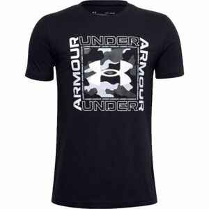 Under Armour LIVE RIVAL INSPIRED SS Chlapecké triko, černá, velikost XL