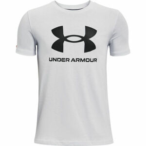 Under Armour SPORTSTYLE LOGO Chlapecké triko, šedá, veľkosť S