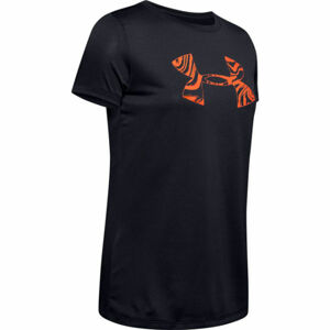 Under Armour TECH SSC GRAPHIC Dámské tričko, Růžová,Oranžová, velikost L