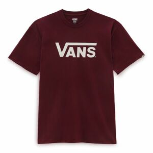 Vans CLASSIC VANS TEE-B Pánské tričko, vínová, veľkosť XL