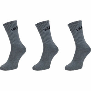 Vans MN CLASSIC CREW Unisexové ponožky, tmavě šedá, velikost UNI