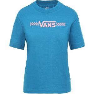 Vans WM FUNNIER TIMES BOXY Dámské tričko, modrá, velikost L